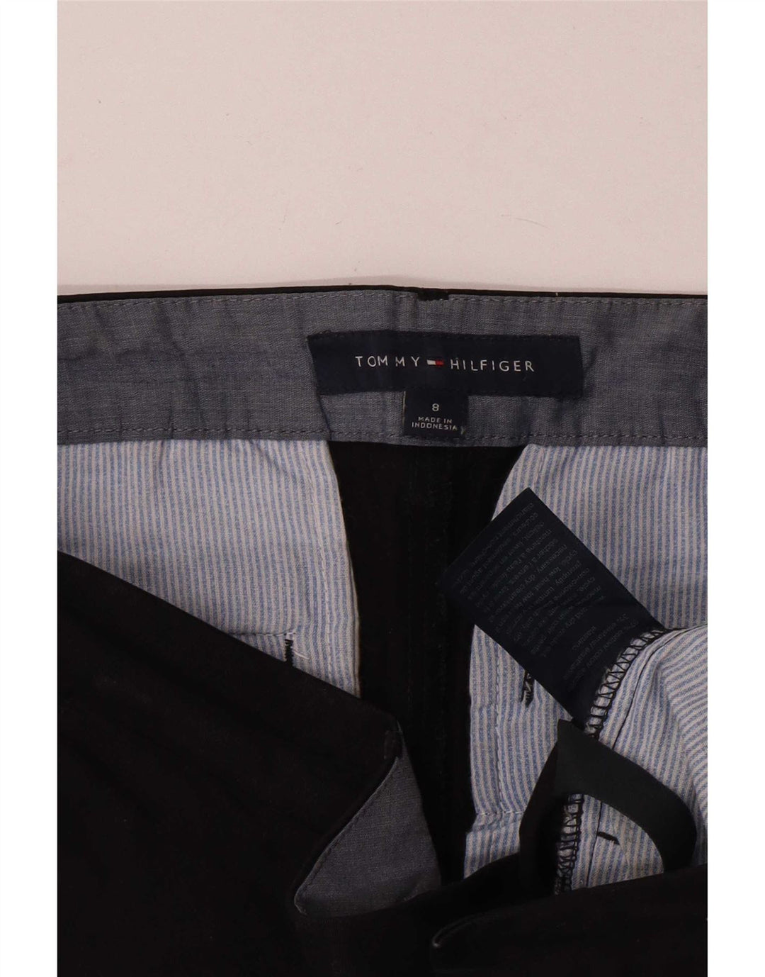 Женские шорты чинос Tommy Hilfiger US 8 Medium W32 Черные хлопковые