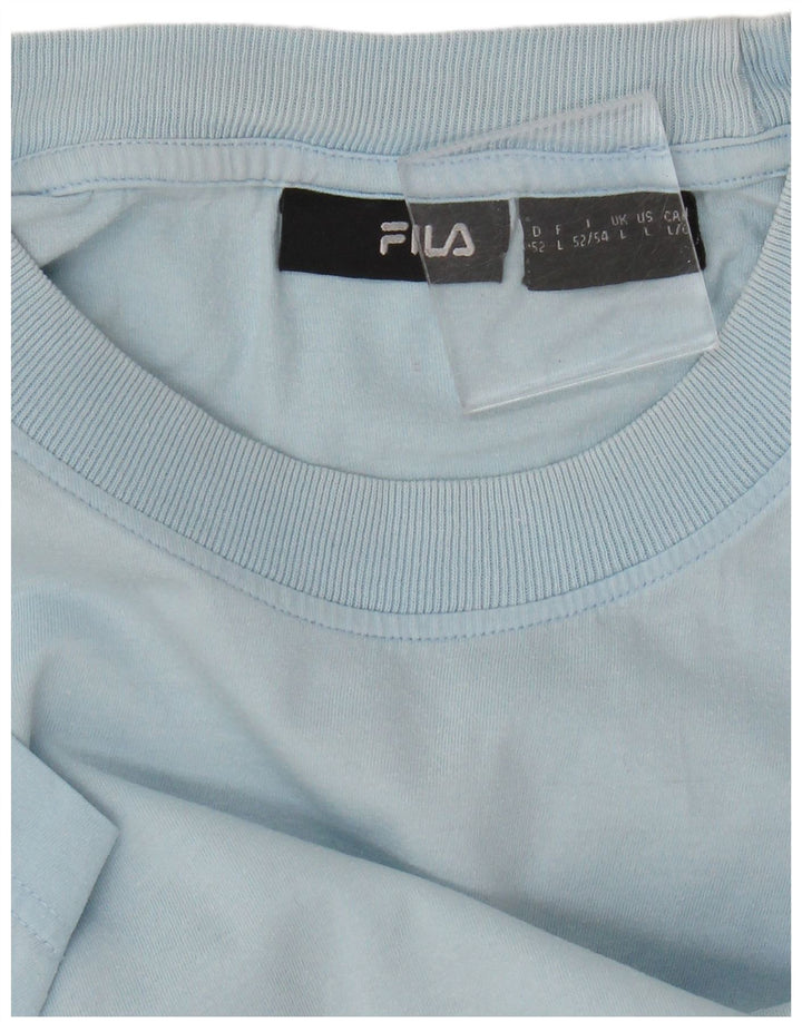 Мужская футболка Fila, большая синяя