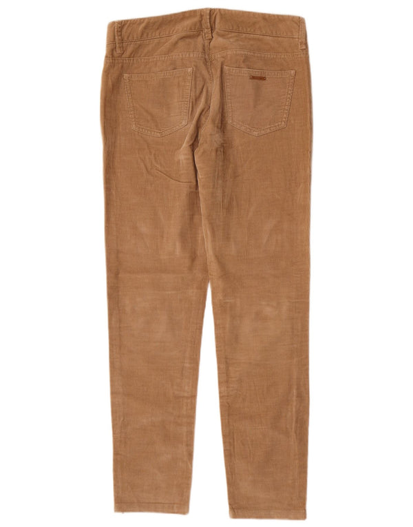 Massimo Dutti Женские узкие вельветовые брюки EU 38 Small W28 L29 Бежевые