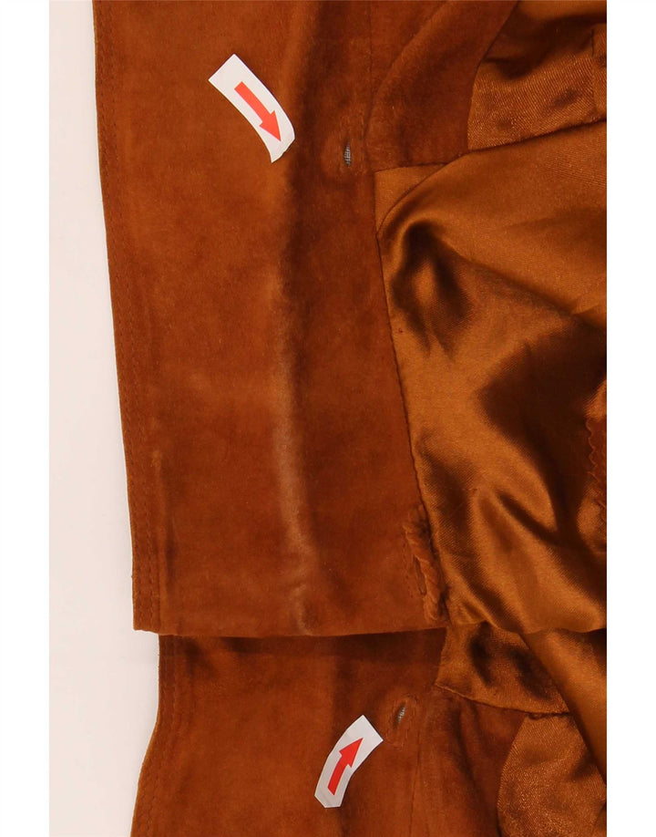 Женская замшевая куртка Gallotti IT 44 Medium Brown Leather