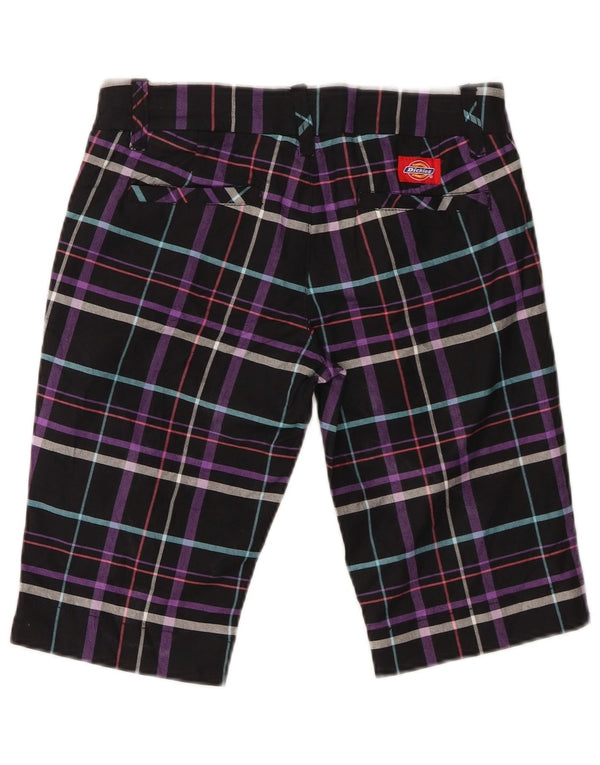 Женские шорты чинос Dickies США 3 XS W28, черный хлопок в клетку