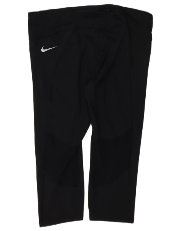 Женские леггинсы-капри Nike Dri Fit UK 18 XL, черные