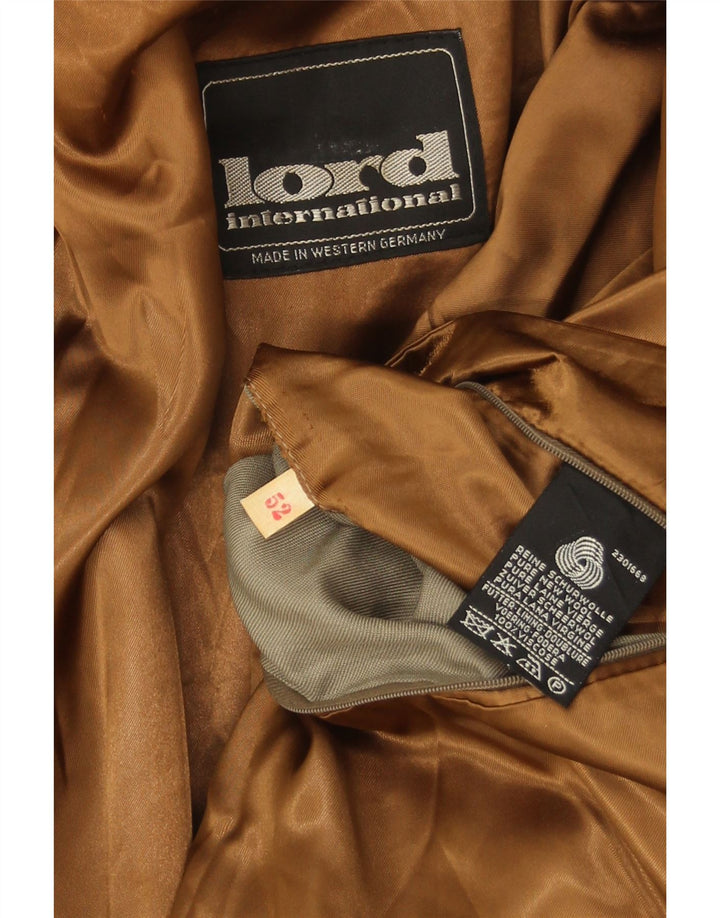 Lord Мужское Пальто IT 52 XL Бежевый New Wool