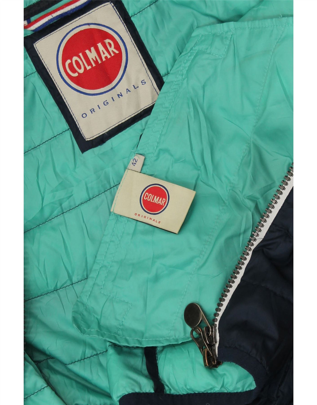 COLMAR Женская утепленная куртка с капюшоном IT 42 Medium Navy Blue