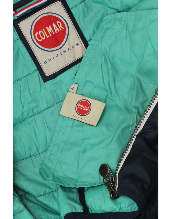 COLMAR Женская утепленная куртка с капюшоном IT 42 Medium Navy Blue