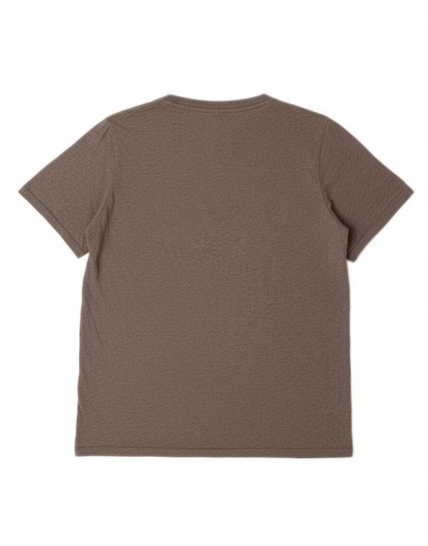 Футболка с графическим рисунком спортивного кроя NIKE для мальчиков, 12–13 лет, большой размер, серый хлопок