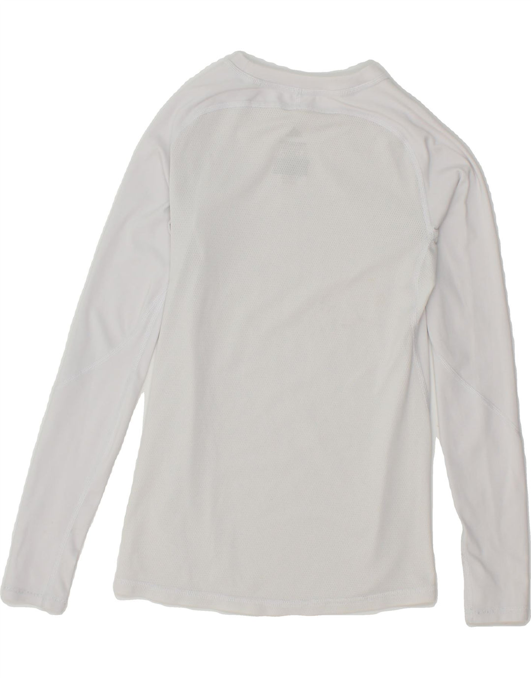 ADIDAS Boys Climacool Top Long Sleeve 11-12 Years White Polyester Vintage Adidas and Second-Hand Adidas from Messina Hembry 