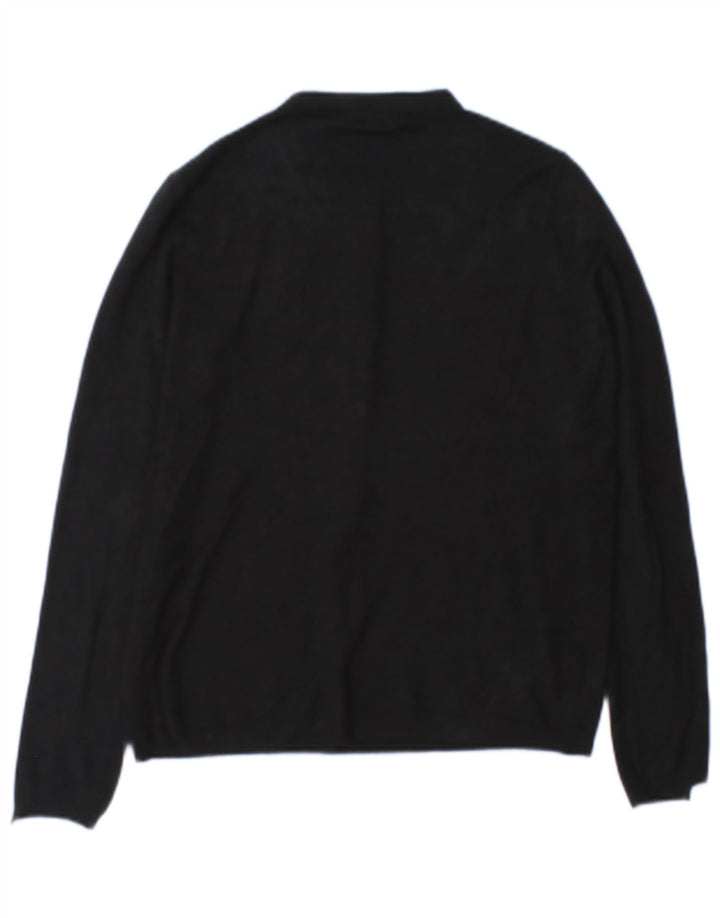 Женский кардиган Zara UK 14, средний черный
