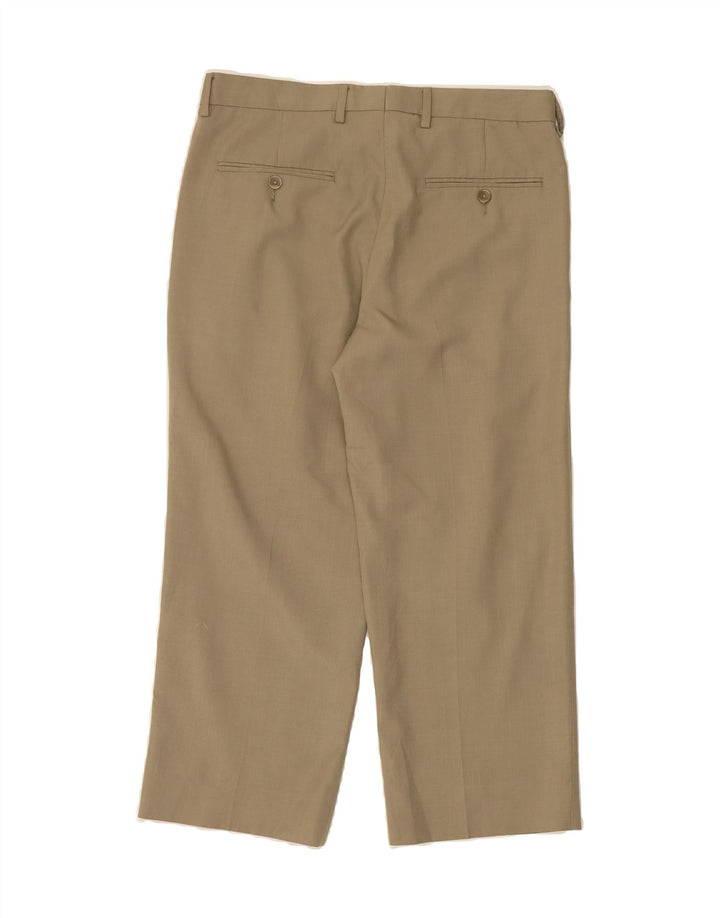 FARAH Mens Pegged Suit Trousers W32 L23 Grey Polyester Vintage Farah and Second-Hand Farah from Messina Hembry 