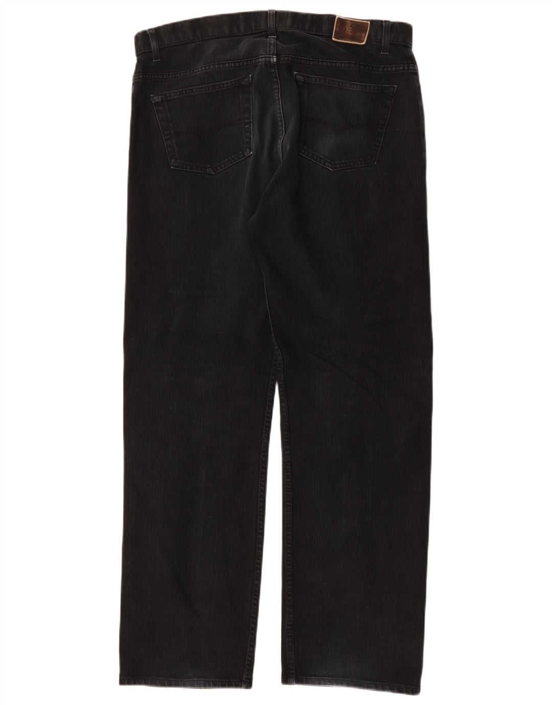 Мужские прямые джинсы Marks & Spencer Blue Harbour W36 L31, черный хлопок