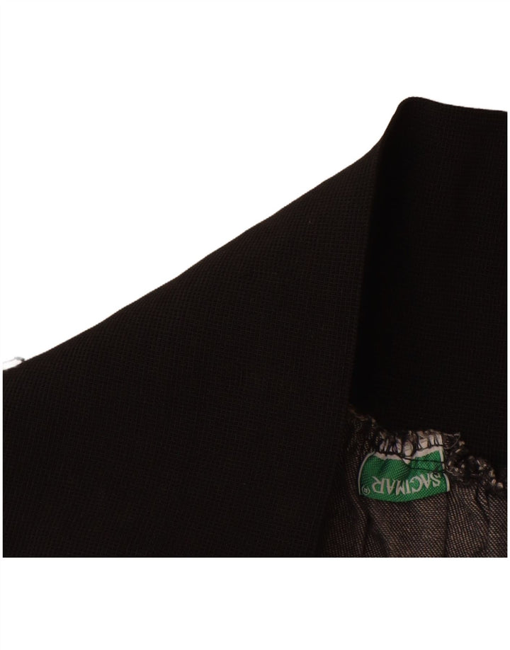 ВИНТАЖНАЯ Женская джинсовая юбка W28 Средне-серая