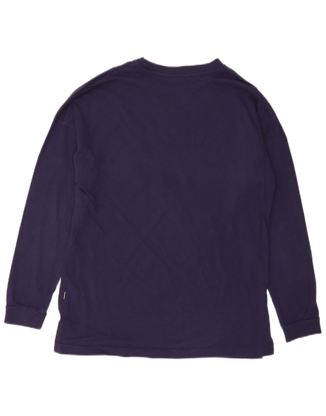 Женский топ CONVERSE с длинным рукавом UK 14, средний фиолетовый, хлопок