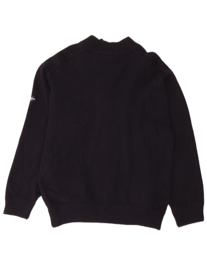 NAVIGARE Мужской свитер-кардиган среднего размера, темно-синий