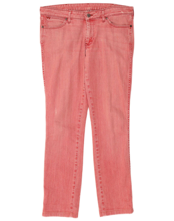 Женские узкие джинсы Wrangler Lia Seasonal WD W33 L31, красный хлопок