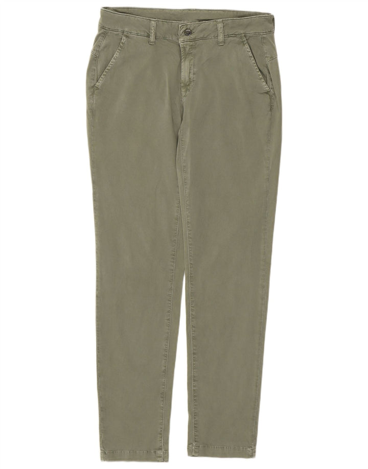 Женские брюки-чиносы Kappa IT 44 Medium W30 L29 Зеленые