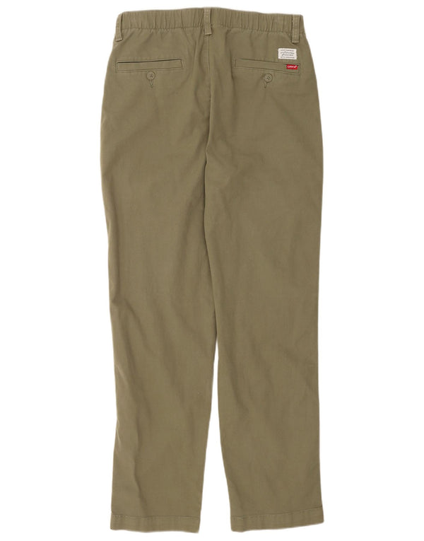 Мужские прямые брюки чинос Levi's, маленькие W27 L30, хаки, хлопок