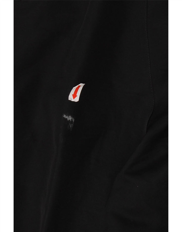 ADIDAS Mens Straight Chino Trousers W34 L32 Black Polyester Vintage Adidas and Second-Hand Adidas from Messina Hembry 