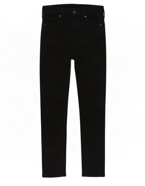 Женские потертые джинсы скинни Topshop W26 L27, черный хлопок