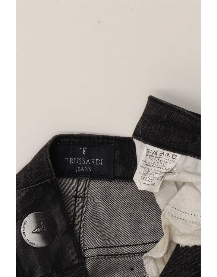 Мужские прямые джинсы Trussardi W34 L33 серые, хлопок