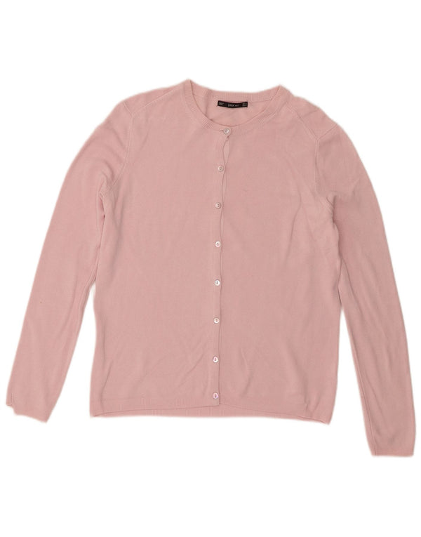 Женский кардиган Zara UK 12, средний розовый
