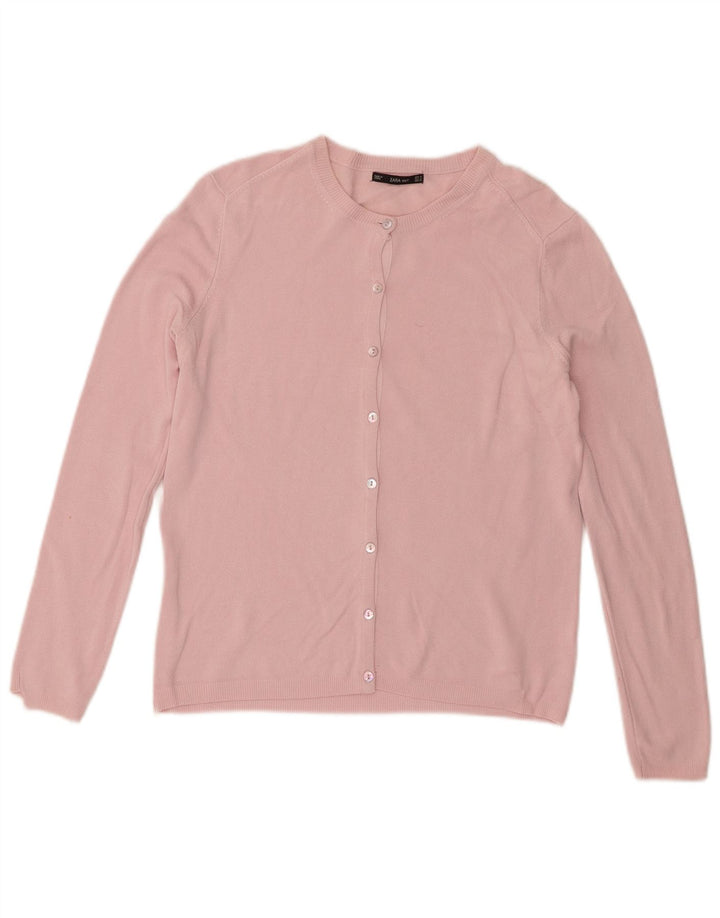 Женский кардиган Zara UK 12, средний розовый