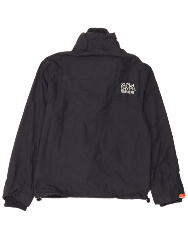 Мужская непромокаемая куртка SUPERDRY The Windcheater UK 40, большая темно-синяя