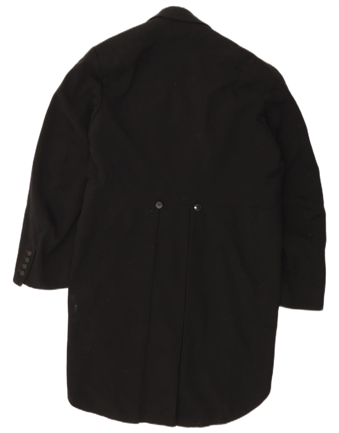 ВИНТАЖНЫЙ Мужской Фрак Пиджак Великобритания 38 Средний Черный