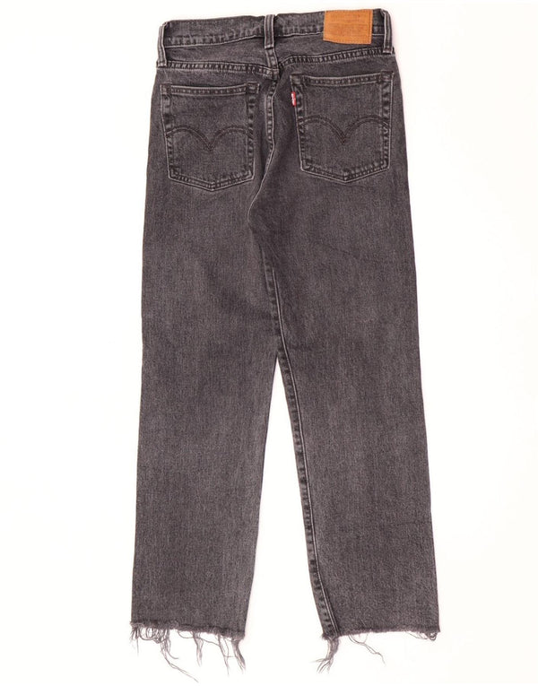 Женские прямые джинсы Levi's на танкетке W26 L26, серый хлопок