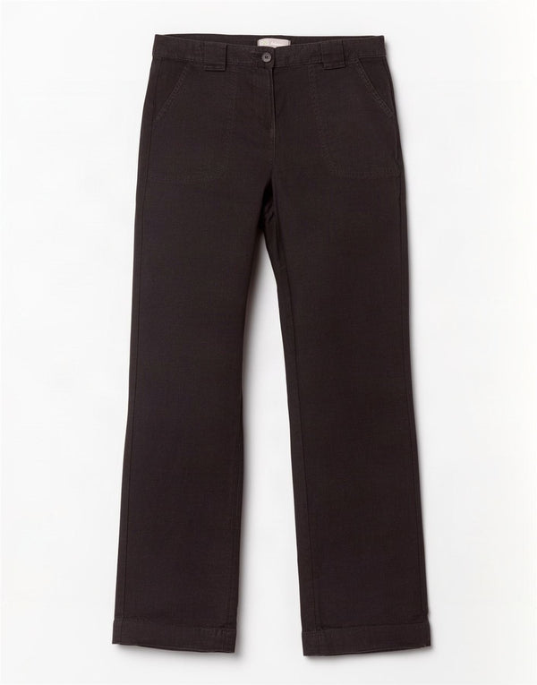 Женские прямые брюки чинос Marks & Spencer UK 12 Medium W30 L32 черные