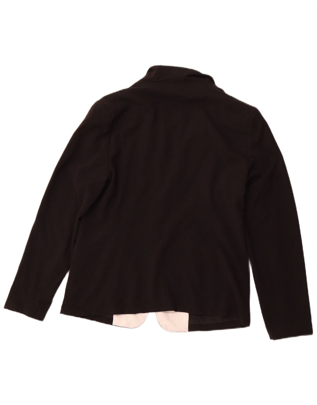 MOSSIMO Женский пиджак на 1 пуговице UK 16, большой черный с цветными блоками