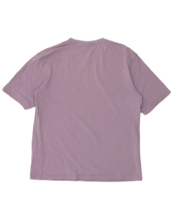 Женская футболка оверсайз ADIDAS Top UK 10 Small Purple Cotton