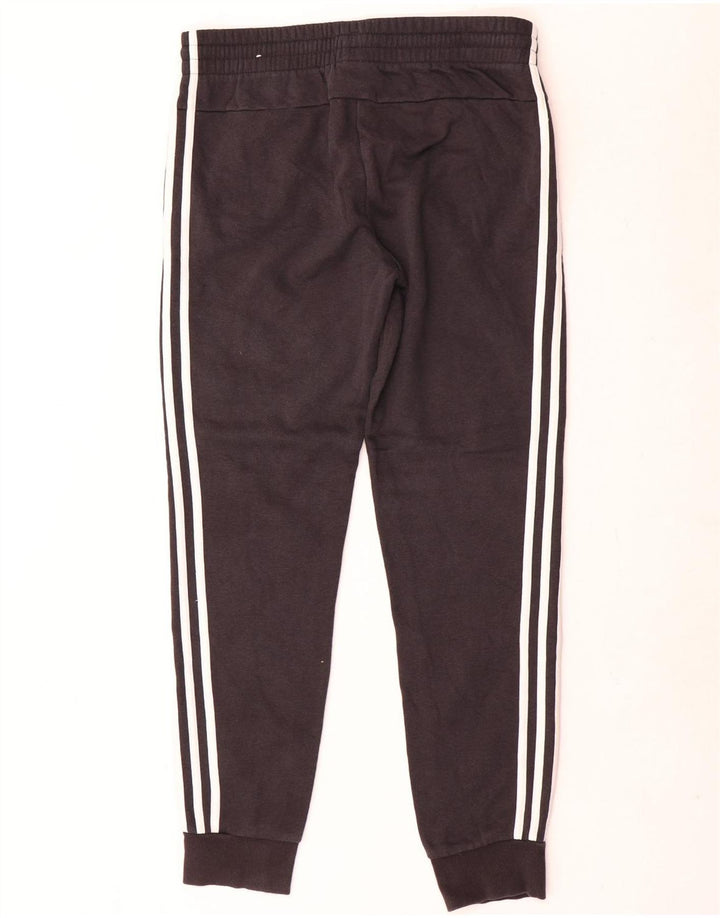 Мужские спортивные брюки Adidas Joggers среднего черного цвета из хлопка