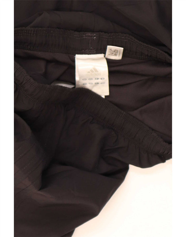Женские спортивные шорты Adidas Climalite UK 14, большие черные из полиэстера