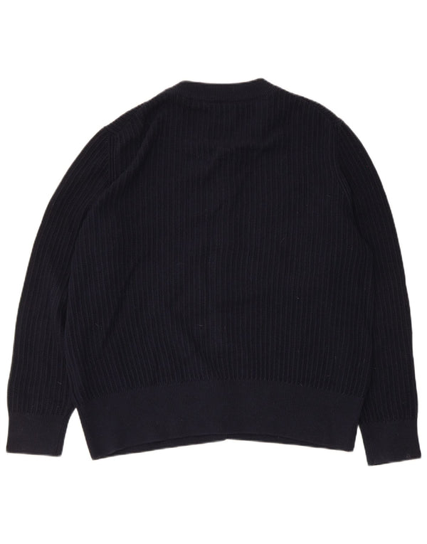 Женский кардиган Gant UK 18 XL, темно-синий, хлопок