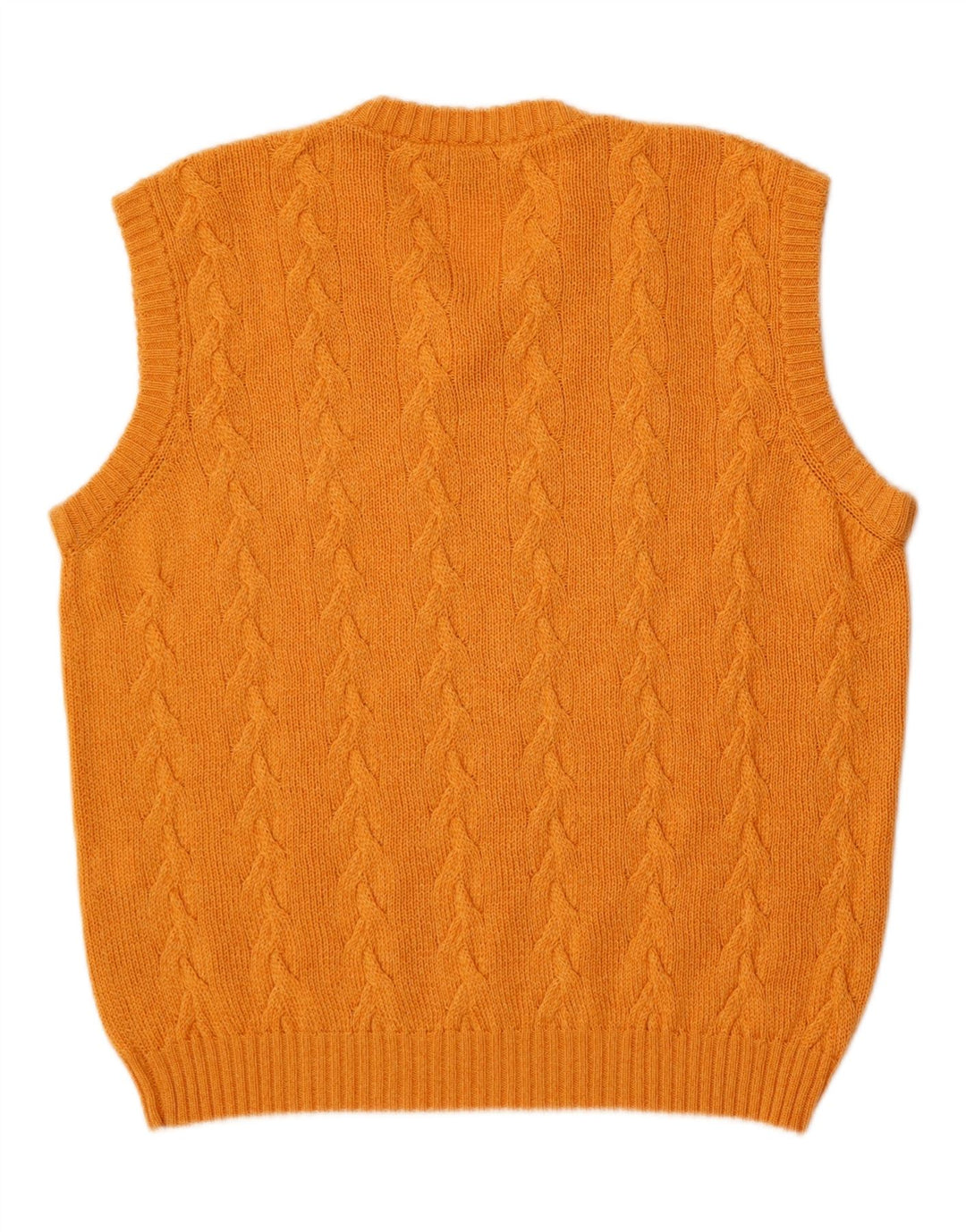 Мужская майка Les Copains Vest IT 50 Medium Orange Wool