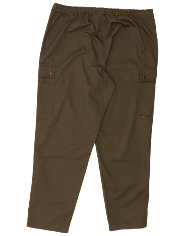 Мужские прямые брюки карго Jack & Jones 3XL W46 L31 хаки, полиэстер