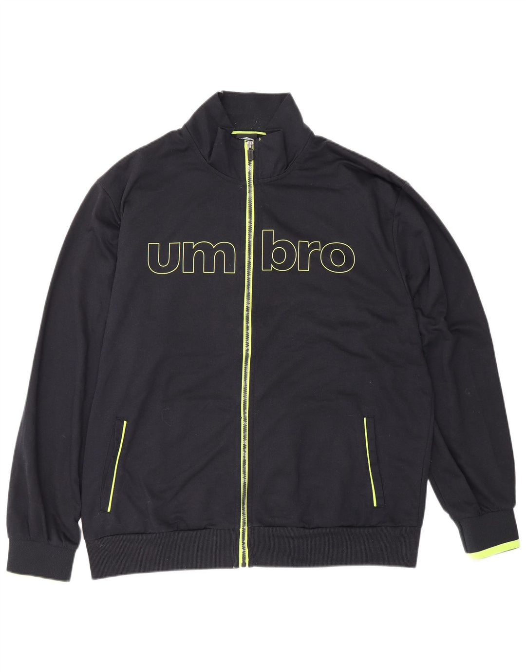 Мужской спортивный костюм с графическим рисунком Umbro IT 56 XL, черный хлопок