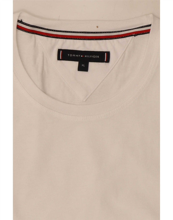 Tommy Hilfiger Мужская футболка Top XL Белый