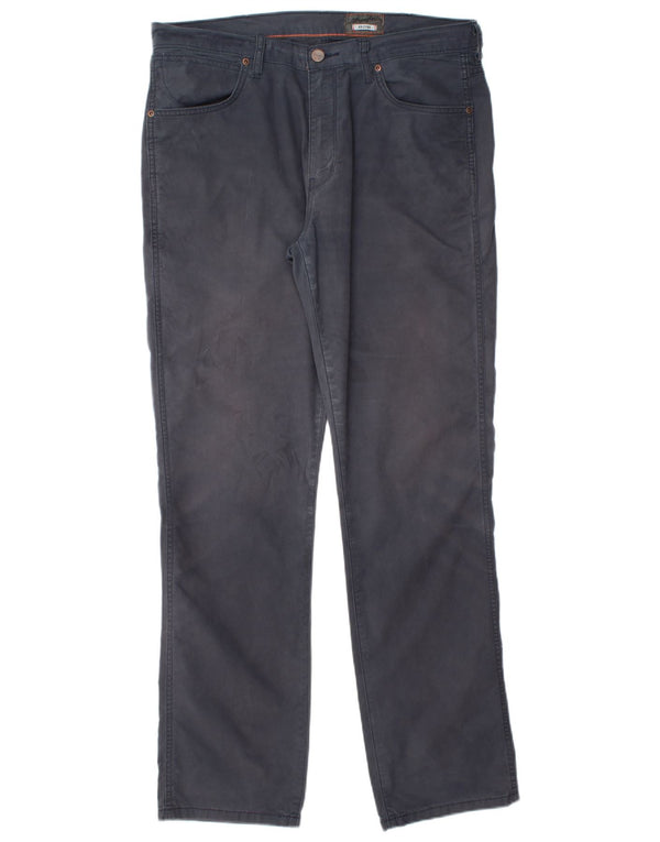 WRANGLER Мужские эластичные прямые повседневные брюки Arizona W36 L34 темно-синие
