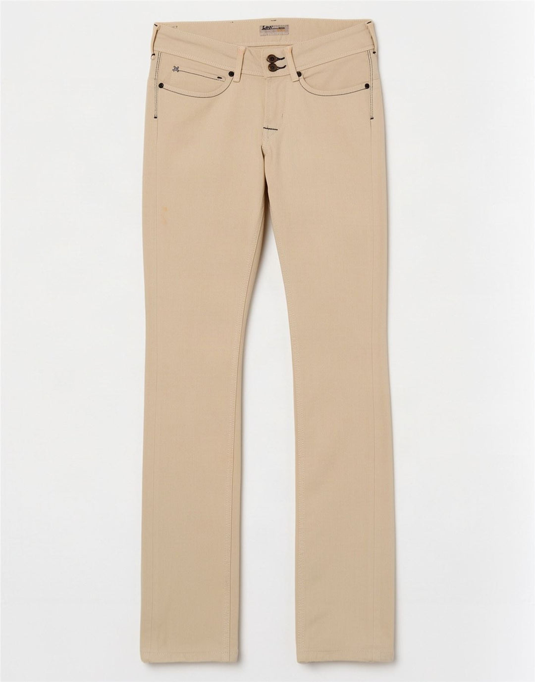 Женские джинсы Lee Amy Slim W27 L33 Off White, хлопок
