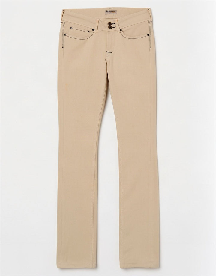 Женские джинсы Lee Amy Slim W27 L33 Off White, хлопок