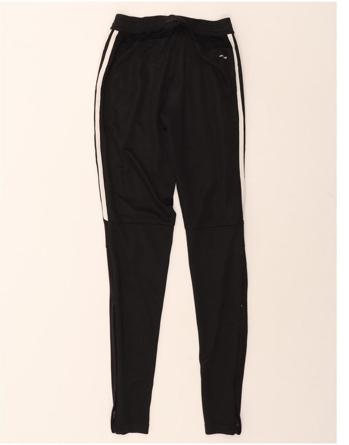 ADIDAS Womens Climacool Tracksuit Trousers UK 0/2 2XS Black Polyester Vintage Adidas and Second-Hand Adidas from Messina Hembry 