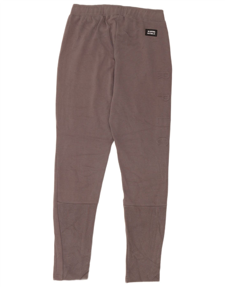 ERREA Mens Graphic Tracksuit Trousers Medium Grey Cotton