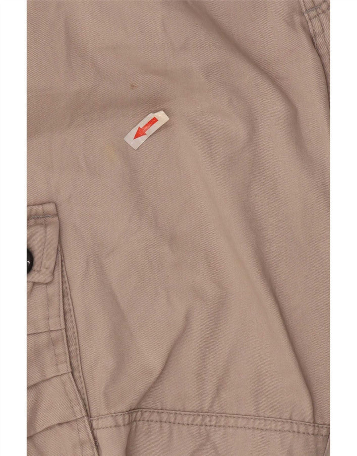 Мужские прямые брюки карго Gap W34 L31 бежевые