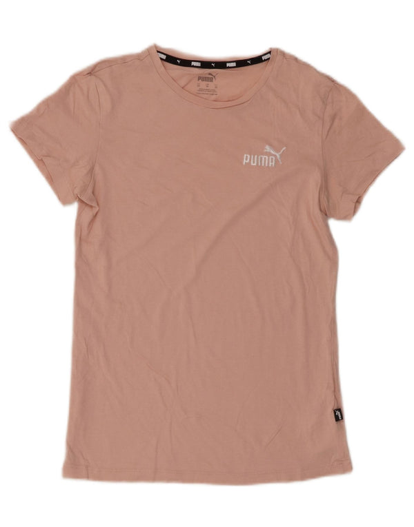 Женская футболка Puma Top UK 6 XS, розовый хлопок