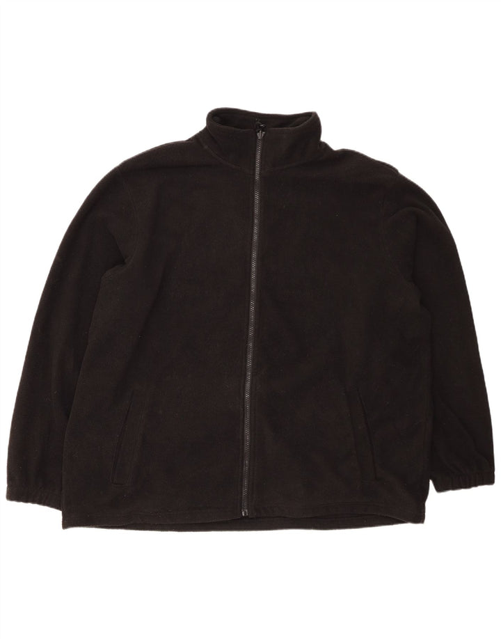 MOUNTAIN WAREHOUSE Мужская флисовая куртка UK 42 XL, черный полиэстер