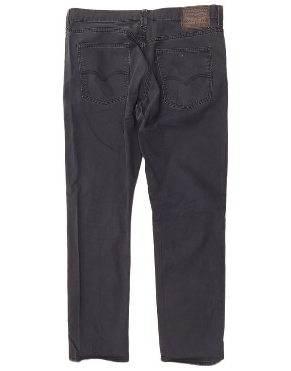 Мужские зауженные джинсы Levi's 508 W34 L30 темно-синие, хлопок