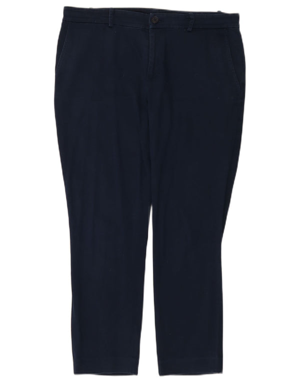 Женские узкие укороченные брюки Ralph Lauren US 8 Medium W32 L25 Темно-синие