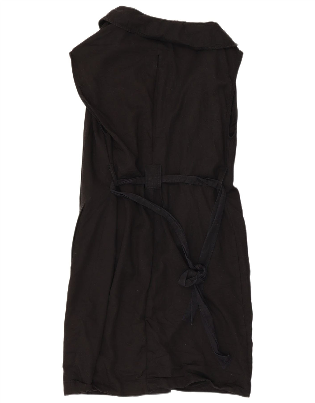 Женское платье с запахом Zara UK 6 XS, черное из лиоцелла