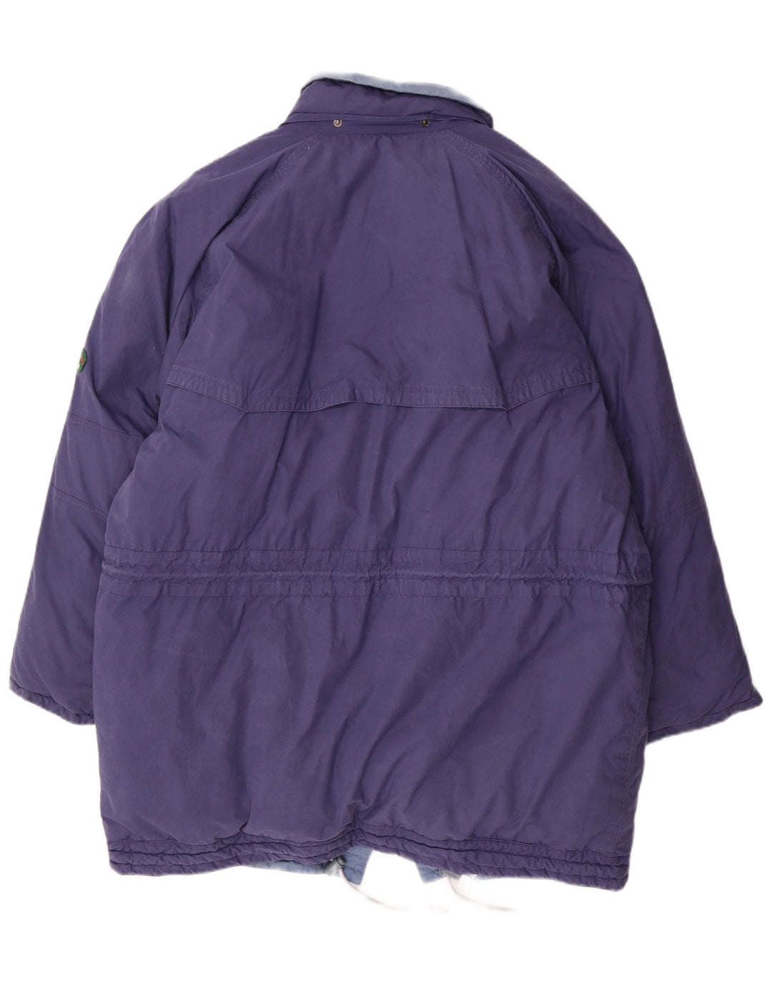 Мужская двусторонняя стеганая куртка свободного кроя DIADORA, британский цвет 38, средний синий хлопок